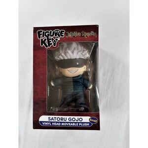 NEW Jujutsu Kaisen Figure x Satoru Gojo Vinyl Head Moveable Plush Key Collector